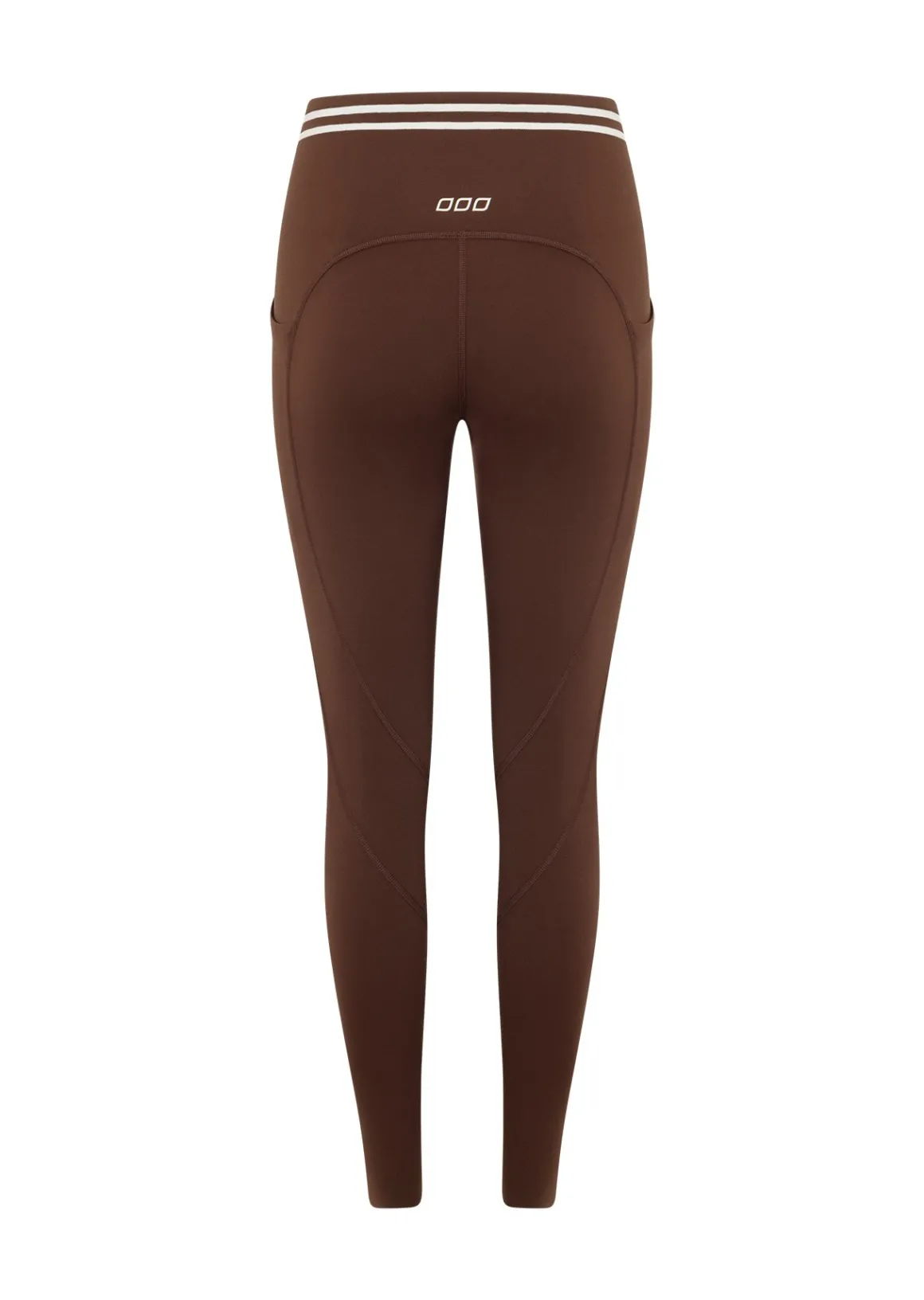 Lorna Jane Stash It All 3 Pocket Ankle Biter Leggings Espresso