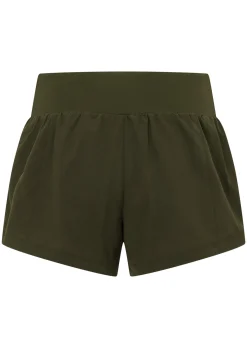Lorna Jane Stretch & Stride Pocket Run Short LuxuryGreen New