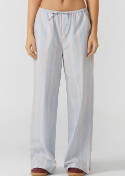 Lorna Jane Stripe Lounge Pants BlueMultiStripe Best