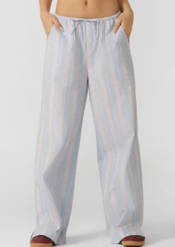 Lorna Jane Stripe Lounge Pants BlueMultiStripe Best