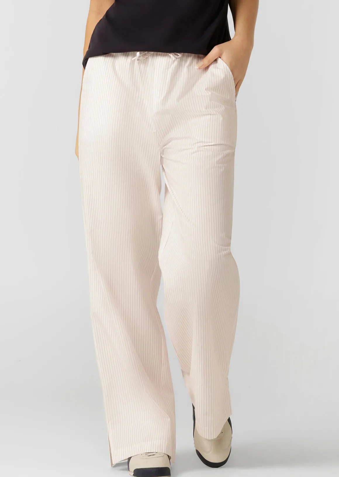 Lorna Jane Stripe Lounge Pants RedStripe Outlet