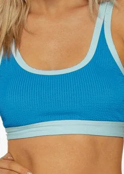 Lorna Jane Summer Hype Swim Bra Cornflower Hot