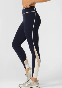 Lorna Jane Sunrise Circuit Ankle Biter Leggings FrenchNavy Outlet