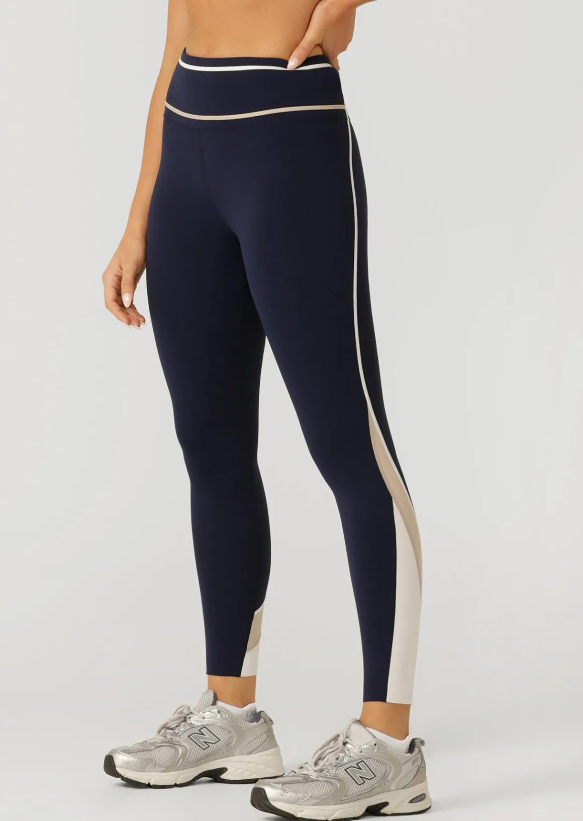 Lorna Jane Sunrise Circuit Ankle Biter Leggings FrenchNavy Outlet