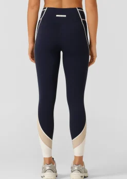 Lorna Jane Sunrise Circuit Ankle Biter Leggings FrenchNavy Outlet