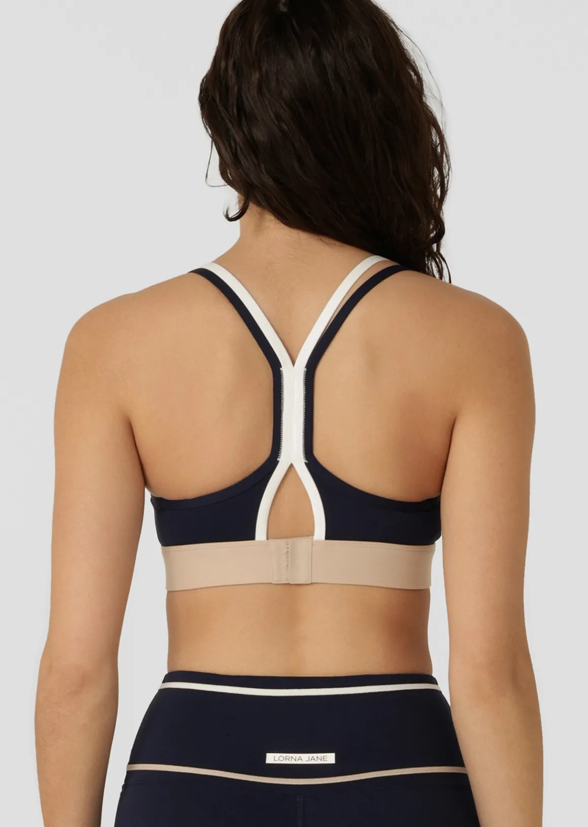 Lorna Jane Sunrise Circuit Sports Bra FrenchNavy Outlet