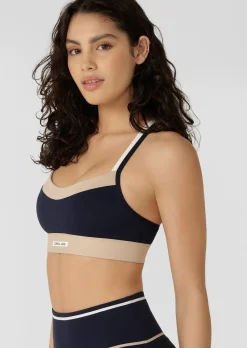 Lorna Jane Sunrise Circuit Sports Bra FrenchNavy Outlet