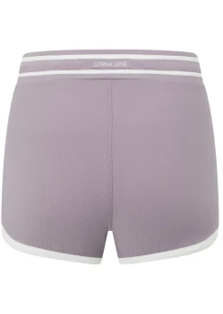 Lorna Jane Sweat To Surf Cheeky Bike Shorts PurpleAsh Discount