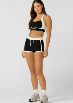 Lorna Jane Sweat to Surf Cheeky Bike Shorts Black Online