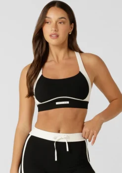Lorna Jane Sweat to Surf Sports Bra Black