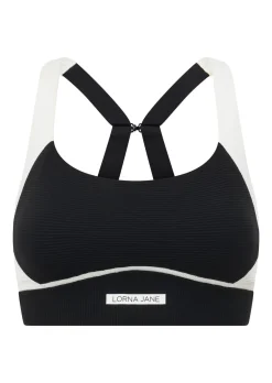 Lorna Jane Sweat to Surf Sports Bra Black