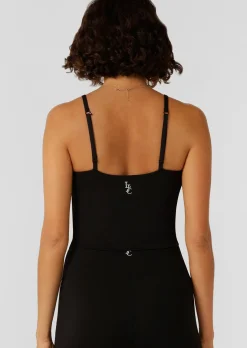 Lorna Jane Sweet Thing Cropped Bra Tank Combo Black Online