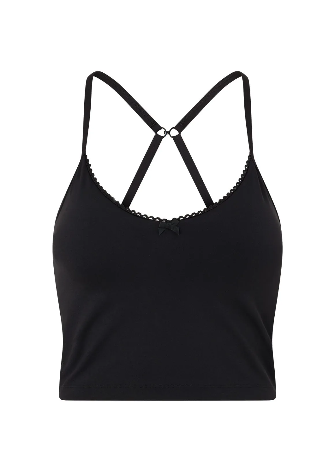 Lorna Jane Sweet Thing Cropped Bra Tank Combo Black Online