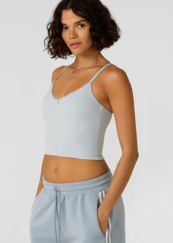 Lorna Jane Sweet Thing Cropped Bra Tank Combo LightGlacierBlue