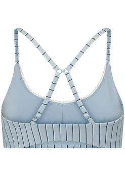 Lorna Jane Sweet Thing Stripe All Day Sports Bra BlueStripe Outlet