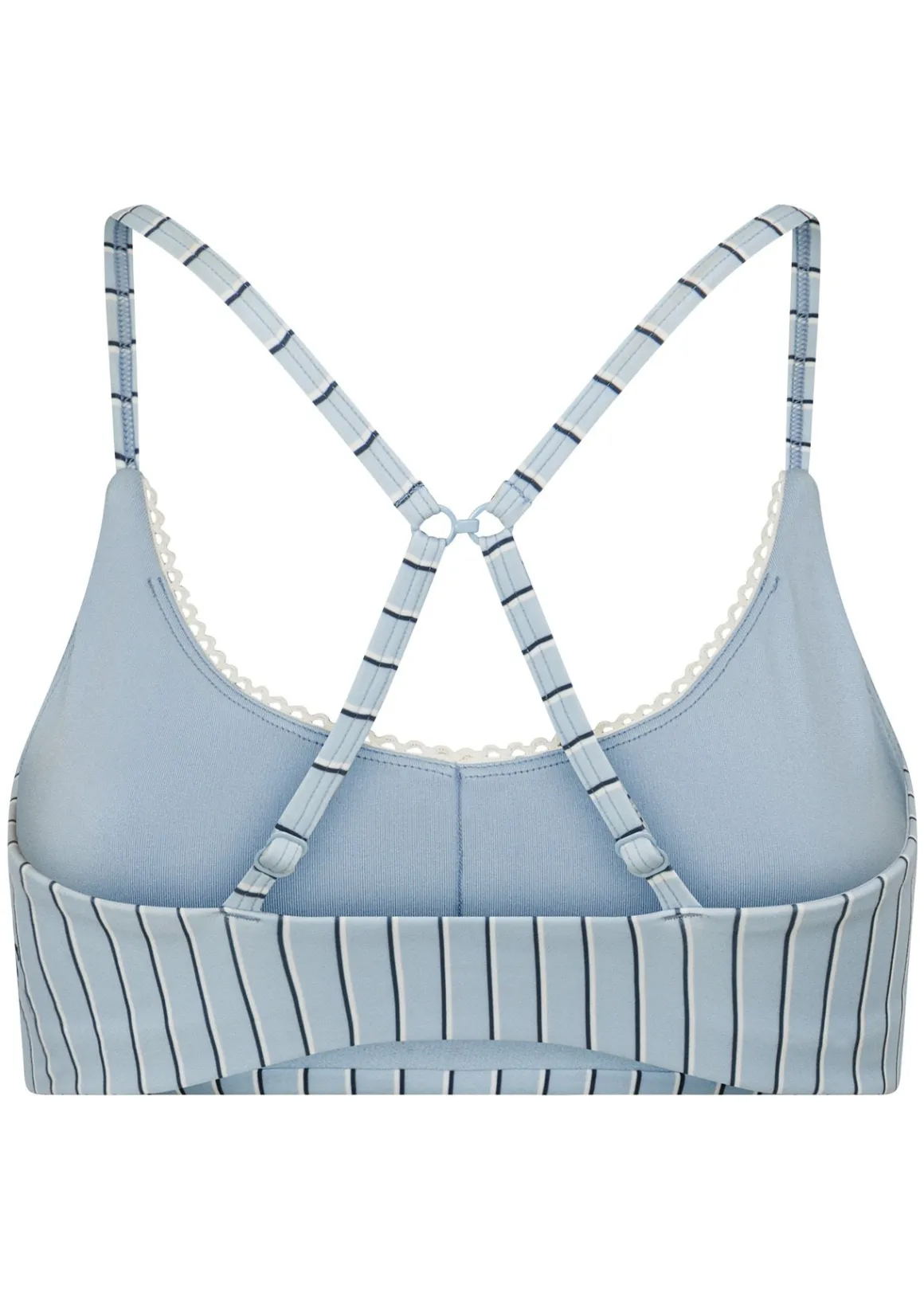 Lorna Jane Sweet Thing Stripe All Day Sports Bra BlueStripe Outlet