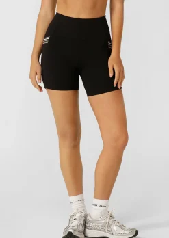 Lorna Jane Swift 3 Pocket 14cm Bike Shorts Black Sale