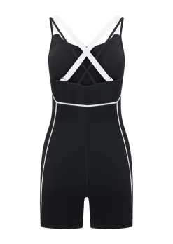 Lorna Jane Swift Motion No Ride 12cm Bodysuit Black New
