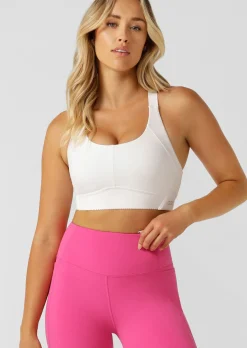 Lorna Jane The Perfect Sports Bra White Sale