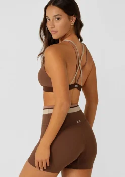 Lorna Jane Tone On Tone Sports Bra NeutralMulti