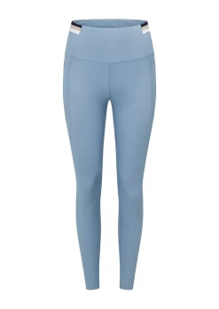 Lorna Jane Transform Rib Booty Ankle Biter Leggings GlaciaBlue Best