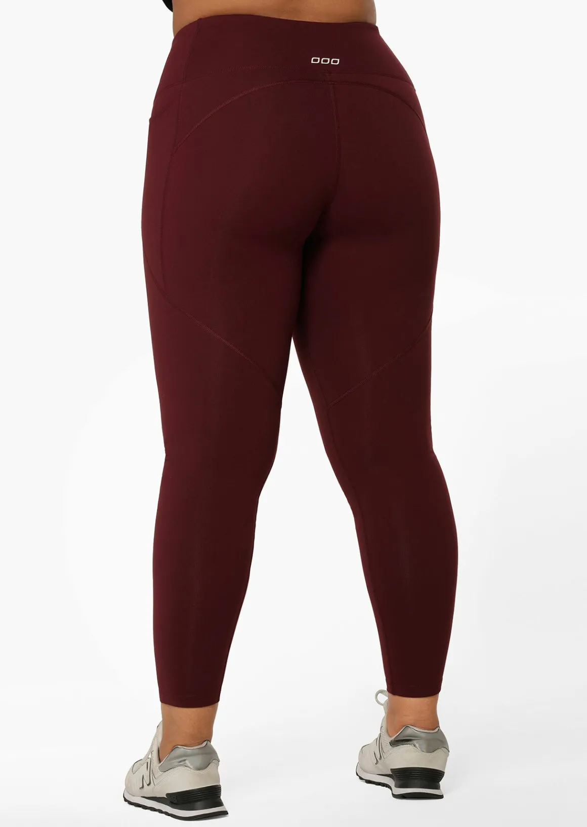 Lorna Jane Ultra Amy Thermal Tech Full Length Leggings Maroon Sale