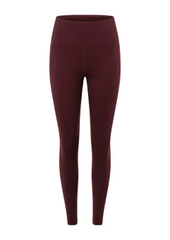 Lorna Jane Ultra Amy Thermal Tech Full Length Leggings Maroon Sale