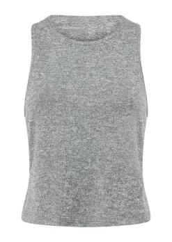 Lorna Jane Unwind Tank GreyMarl New
