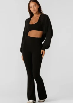 Lorna Jane Warm Up Shrug WashedBlack New