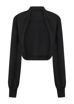 Lorna Jane Warm Up Shrug WashedBlack New