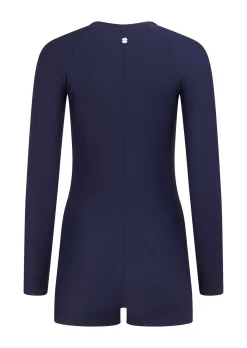 Lorna Jane Watersport Rib Recycled Paddle Suit FrenchNavy