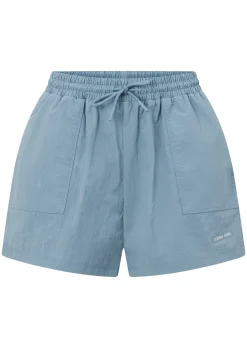 Lorna Jane Weightless Active Shorts WashedOutBlue New