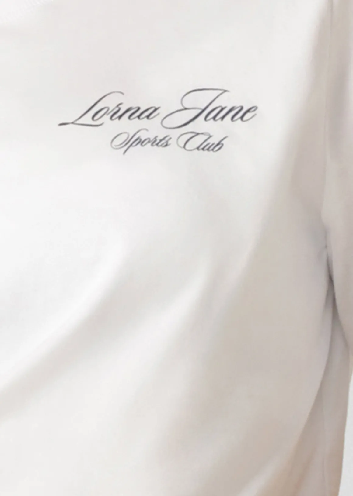 Lorna Jane Wellness Retreat Relaxed T-Shirt White