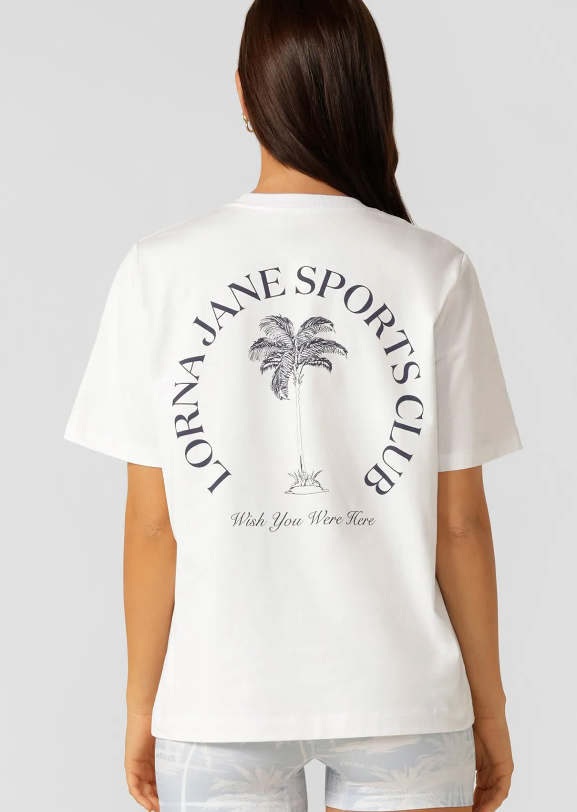 Lorna Jane Wellness Retreat Relaxed T-Shirt White