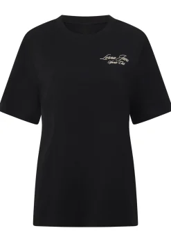 Lorna Jane Wellness Retreat Relaxed T-Shirt Black