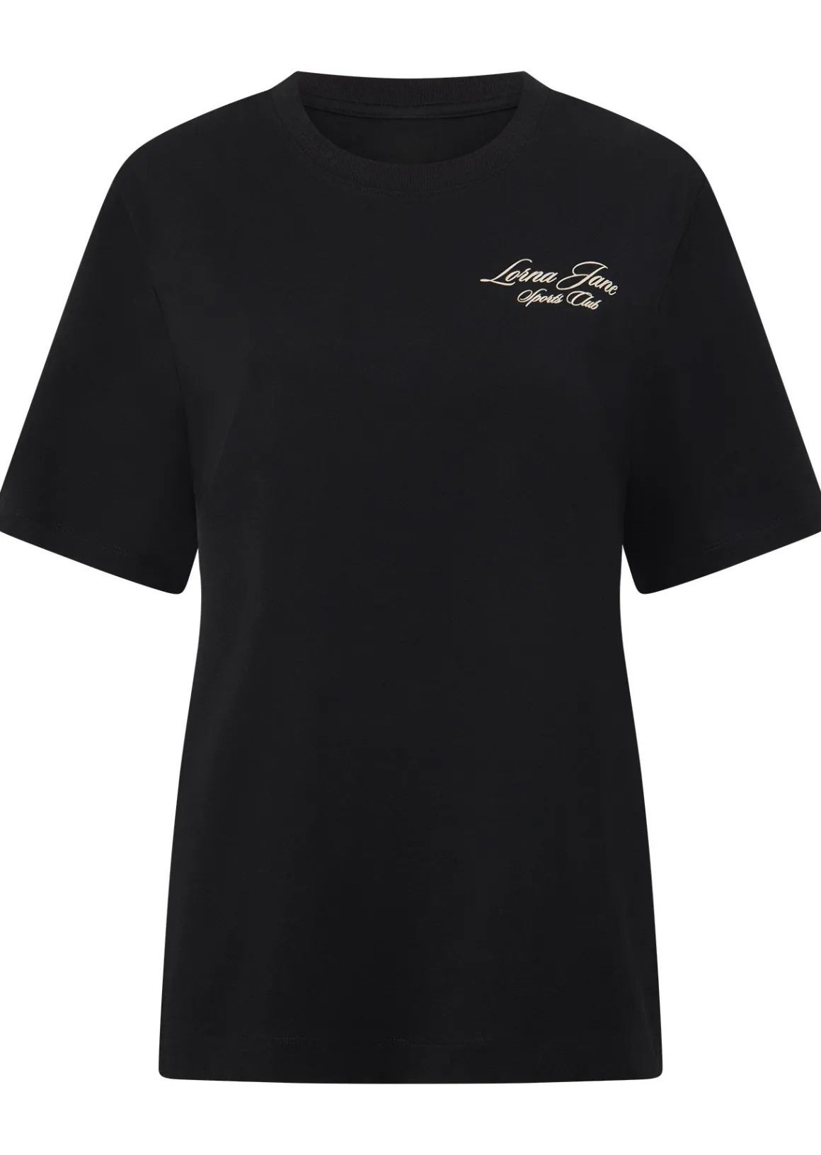 Lorna Jane Wellness Retreat Relaxed T-Shirt Black