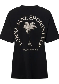 Lorna Jane Wellness Retreat Relaxed T-Shirt Black