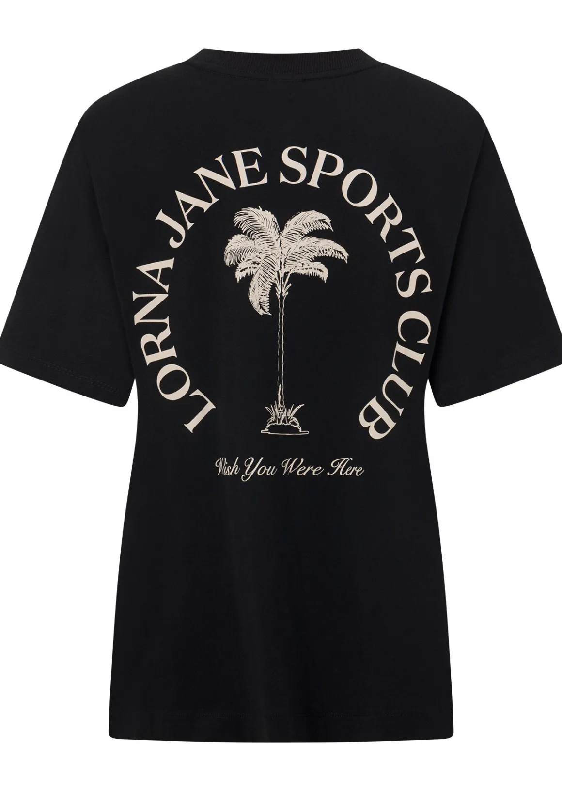 Lorna Jane Wellness Retreat Relaxed T-Shirt Black