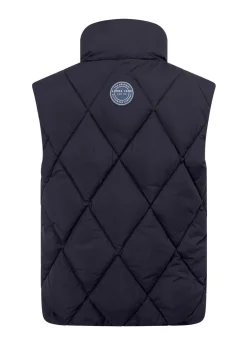 Lorna Jane Winter Warmth Puffer Vest MidnightBlue Discount
